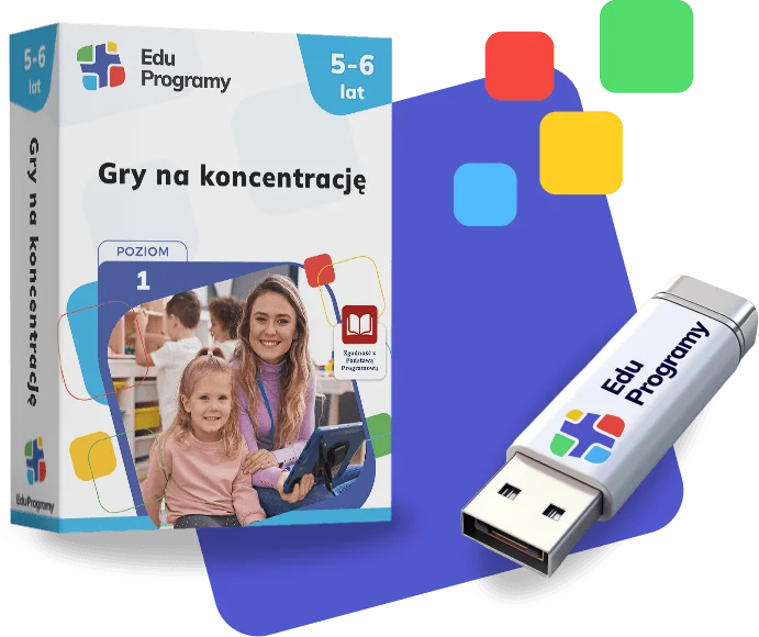 EduProgramy Gry na koncentrację poziom 1 - warianty Standard i Online