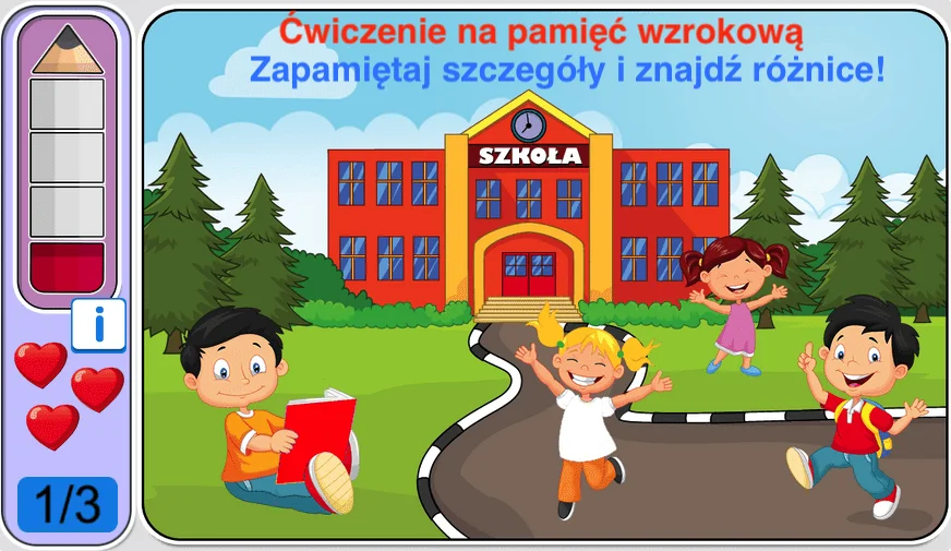 Przygotowanie do nauki czytania - analiza wzrokowa na ekranie