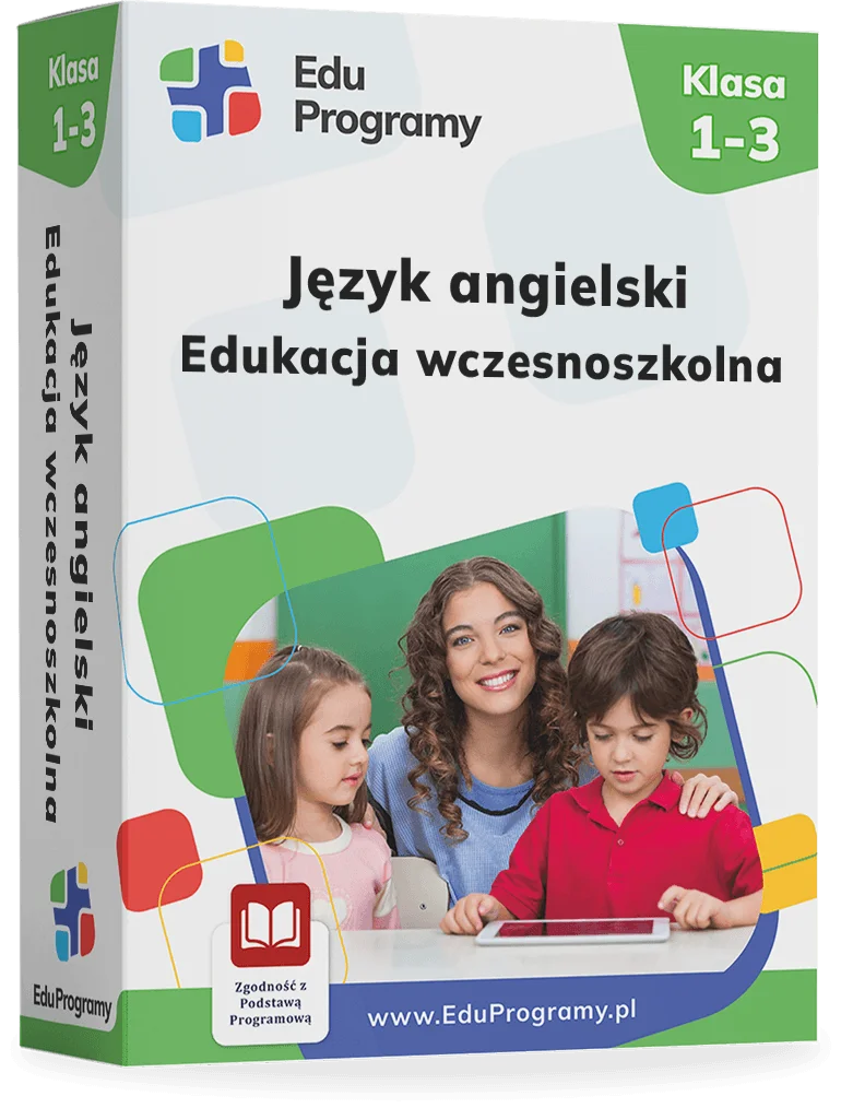 Język angielski klasa 1-3 EduProgramy - pudełko programu