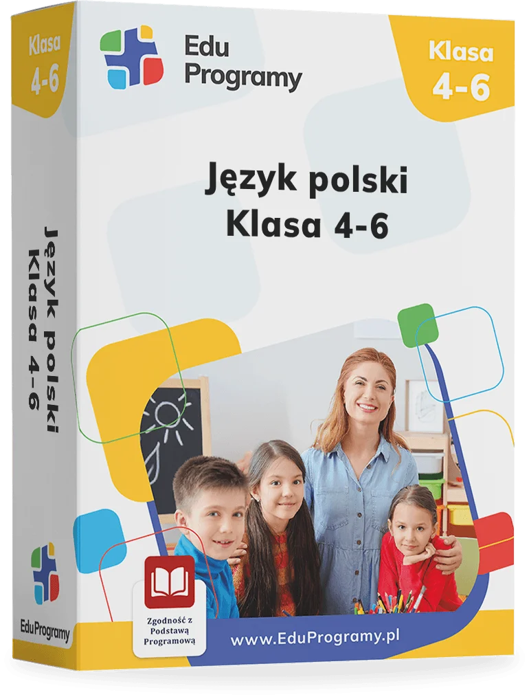 EduProgramy Język polski klasa 4-6 - okładka programu