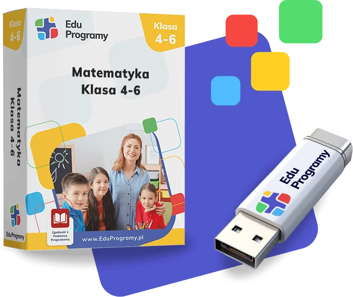 Matematyka Klasa 4-6 - zestaw z pendrivem