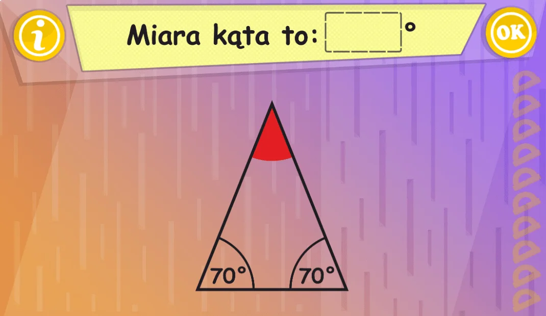 Matematyka Klasa 4-6 - quiz miara kąta