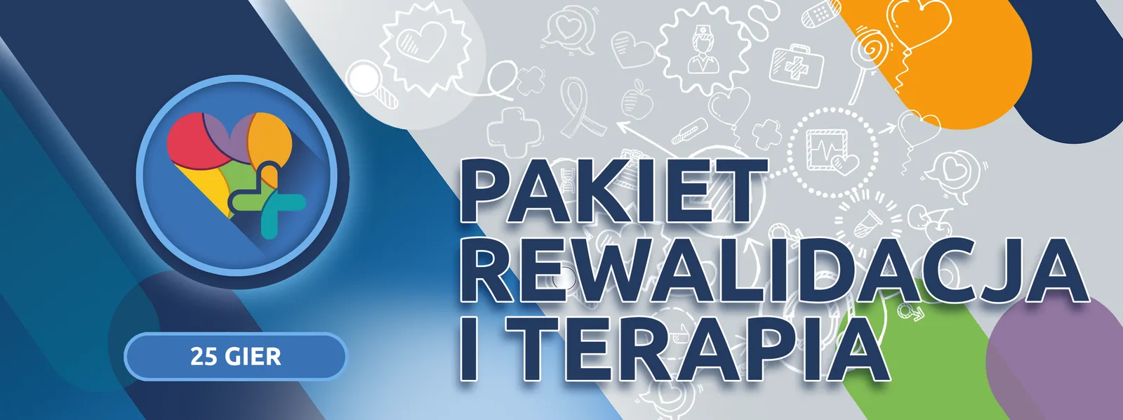 FunFloor Pakiet Rewalidacja i Terapia - widok od frontu