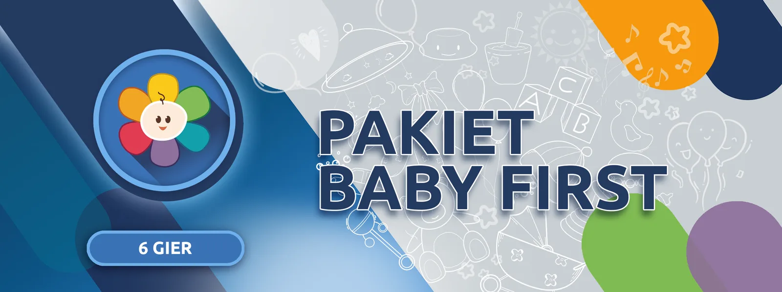 FunFloor Pakiet Baby First - widok pakietu
