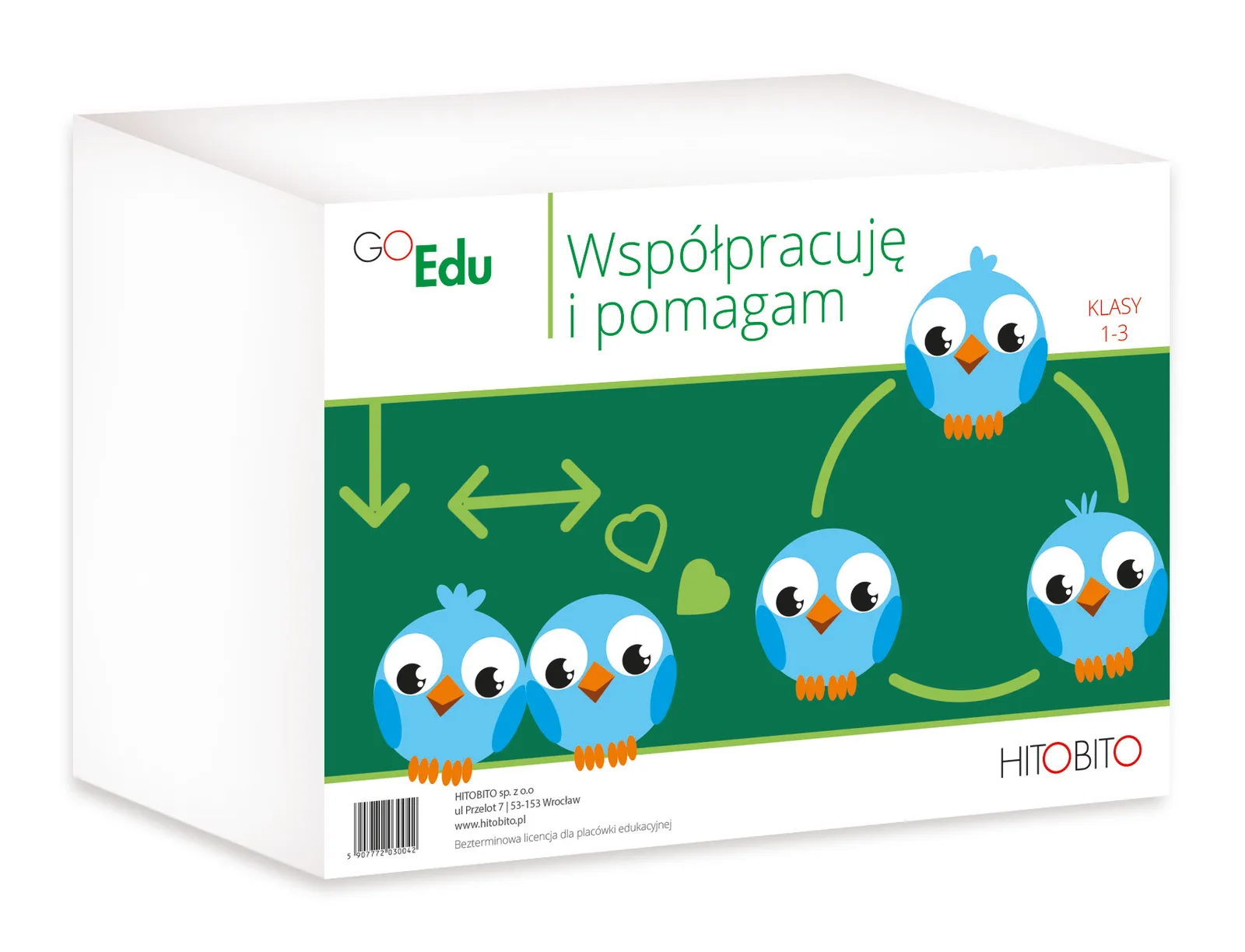 GoEdu Współpracuję i pomagam - opakowanie zestawu na klasy 1-3