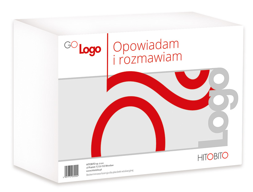 GoLogo - Odpowiadam i rozmawiam - opakowanie programu multimedialnego dla placówek edukacyjnych