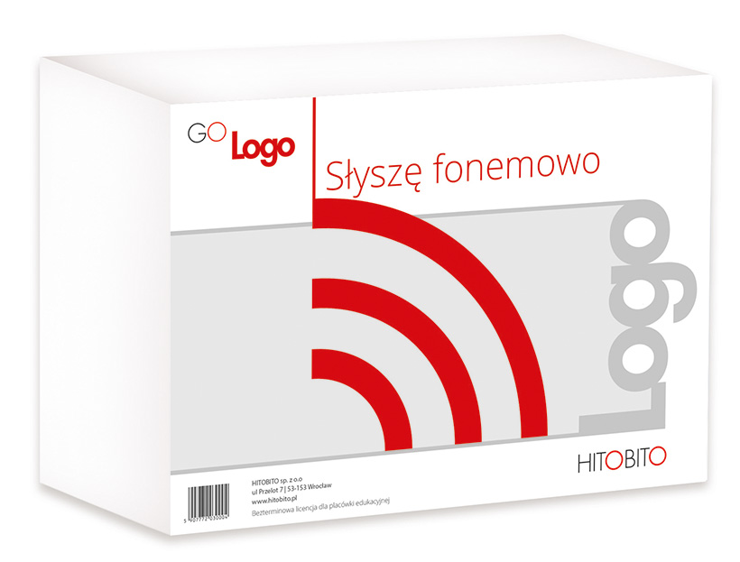 GoLogo Słyszę fonemowo - pudełko programu od frontu