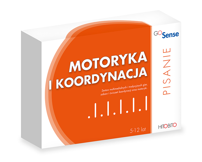 GoSense Motoryka i koordynacja - pudełko programu, widok od frontu