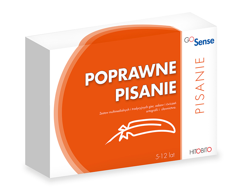 GoSense Pisanie - Poprawne pisanie, pudełko części 3