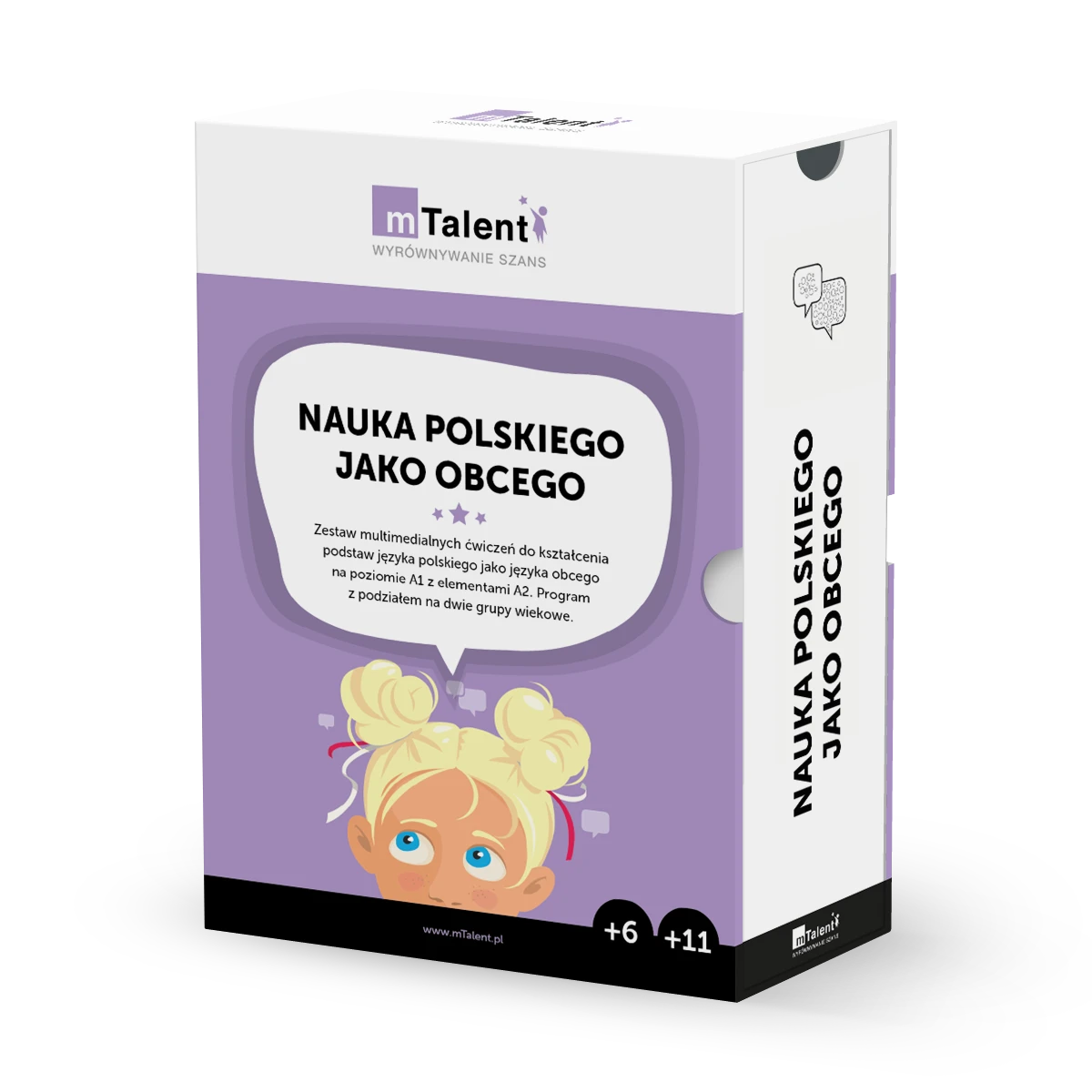 mTalent Nauka polskiego jako obcego - okładka programu