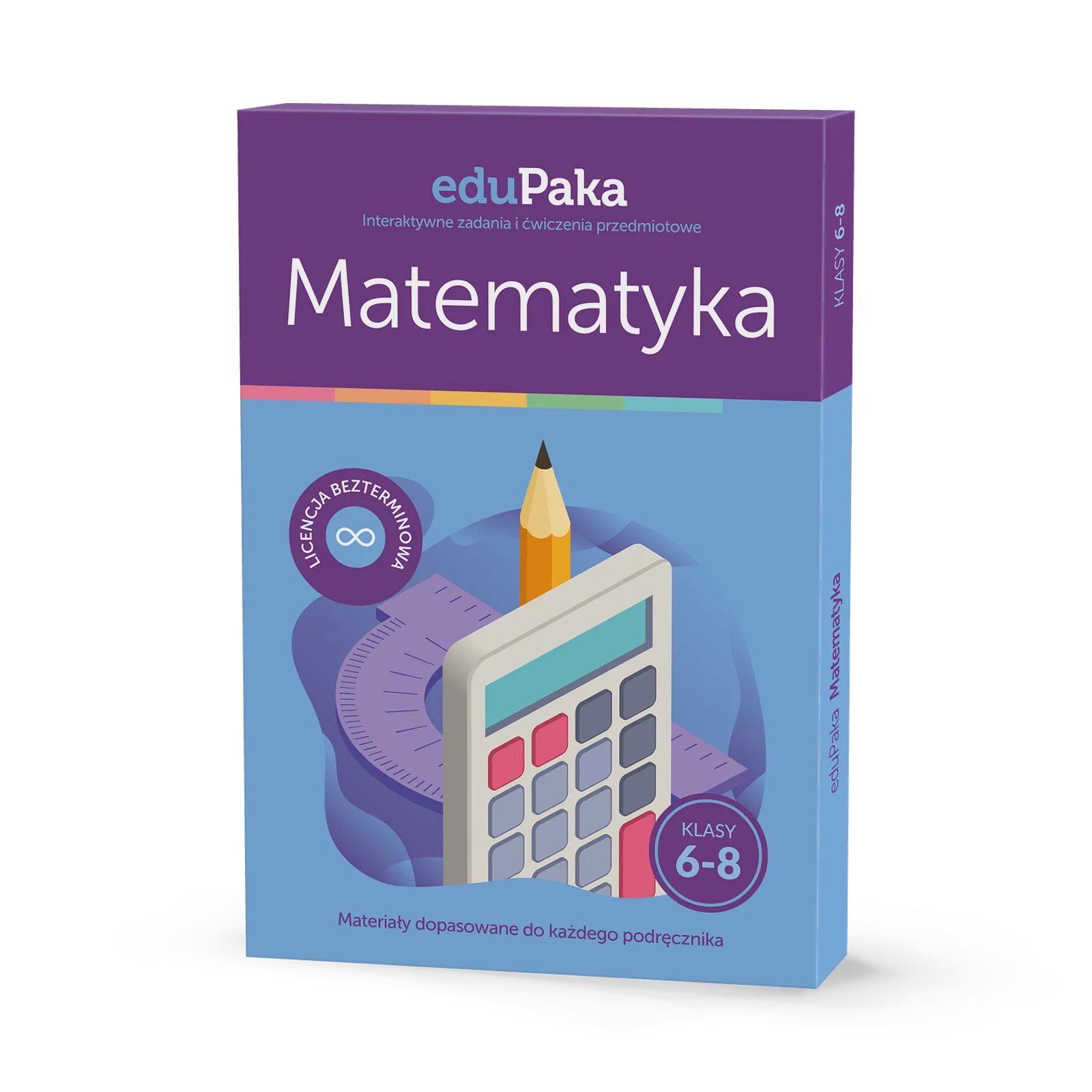 eduPaka Matematyka klas 6-8 - opakowanie programu