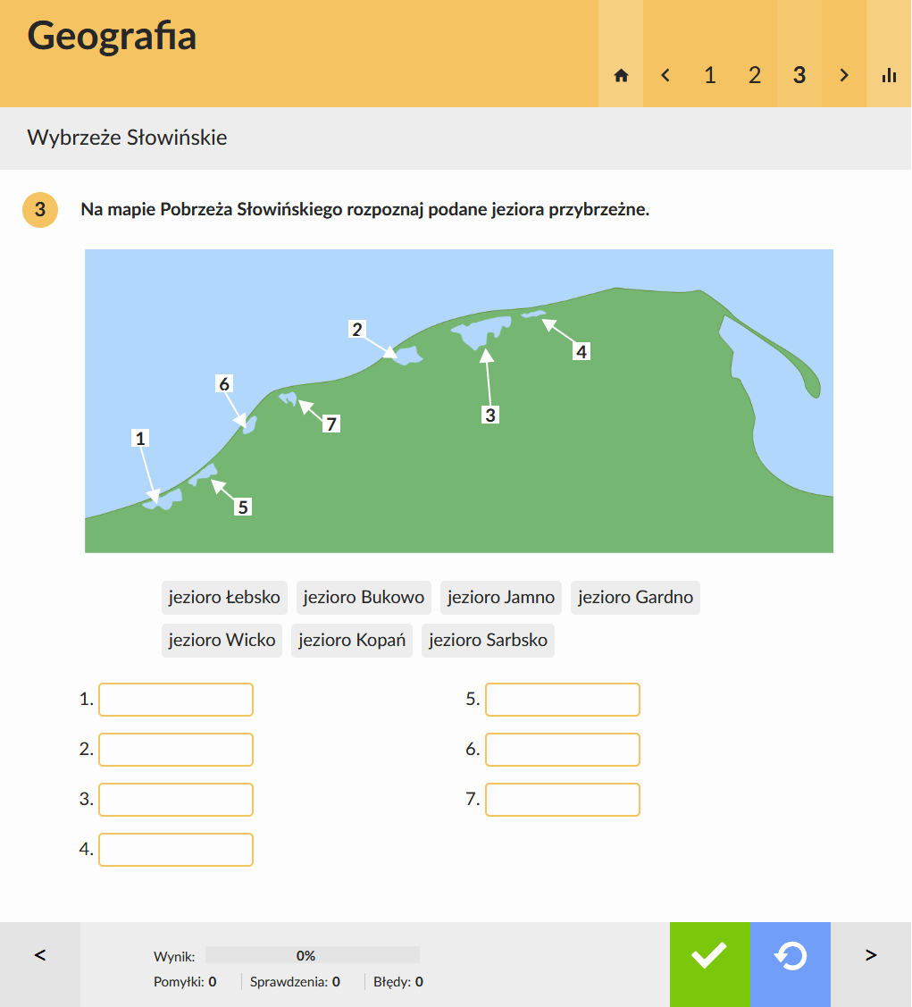 eduPaka Geografia 5-8 - zrzut ćwiczenia 2