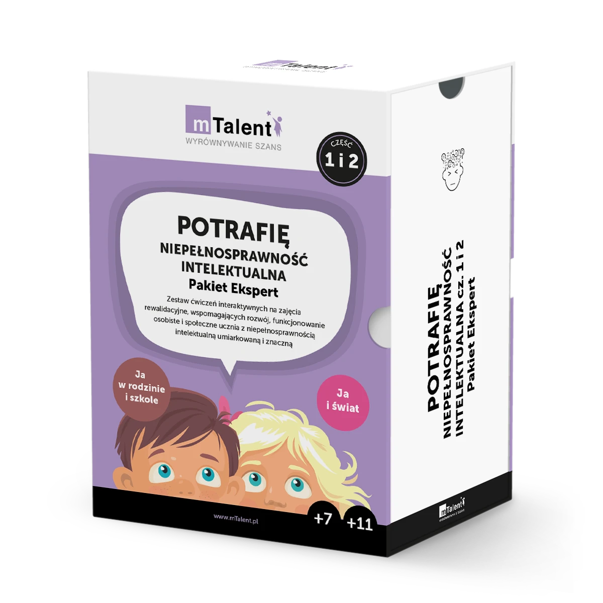 mTalent Potrafię. Niepełnosprawność intelektualna - Pakiet Ekspert - pudełko zestawu