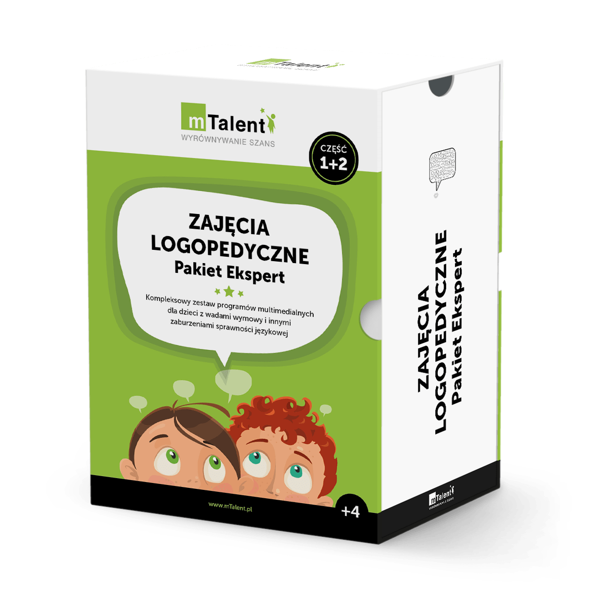 mTalent Zajęcia logopedyczne Pakiet Ekspert - pudełko