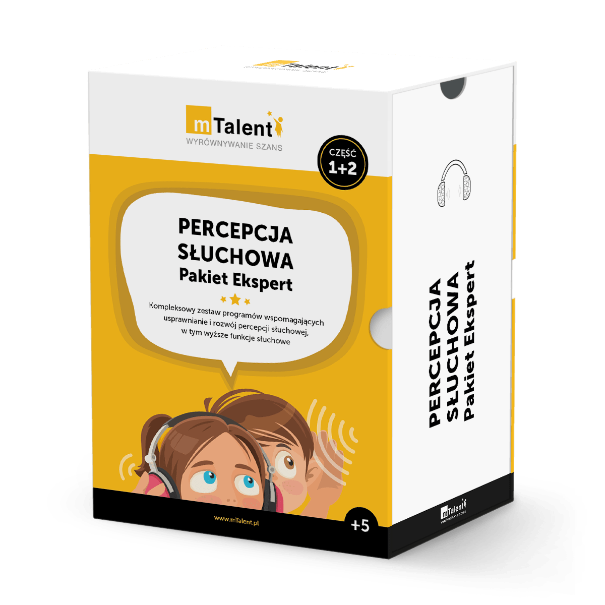 mTalent Percepcja słuchowa Pakiet Ekspert - pudełko