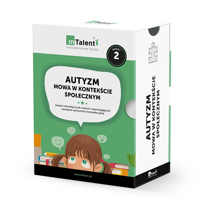 mTalent - Autyzm. Mowa w kontekście społecznym cz. 2 - program multimedialny (wiek 3+) - widok produktu