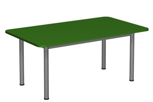 Stół prostokątny 1200x700 noga fi 40 nr 4,5,6 Lub Regulacja 4-6 - widok produktu