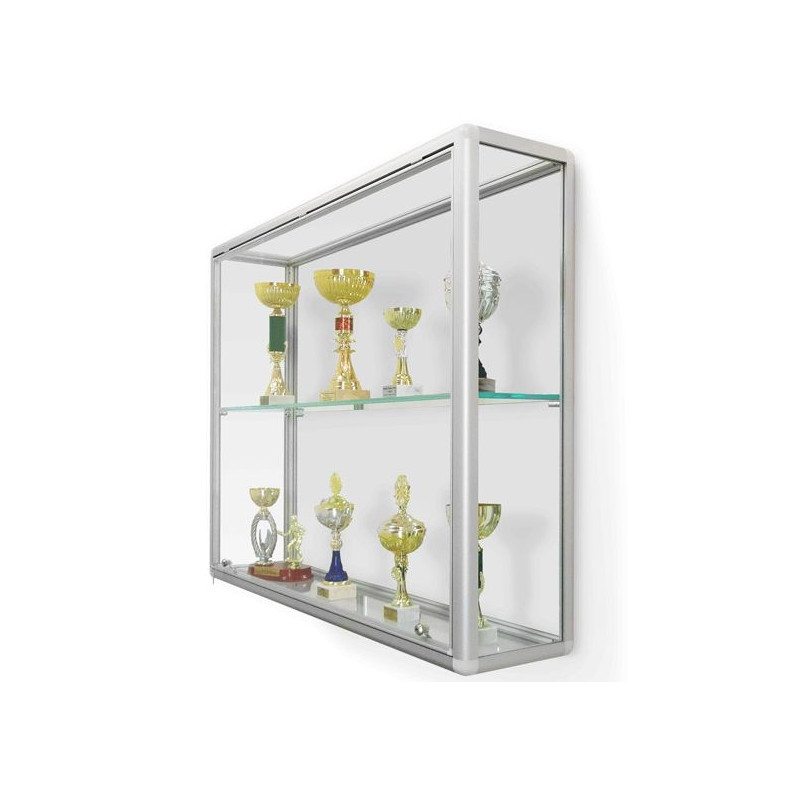 Gablota na puchary GP-S 150x90x25cm przeszklona - widok od frontu