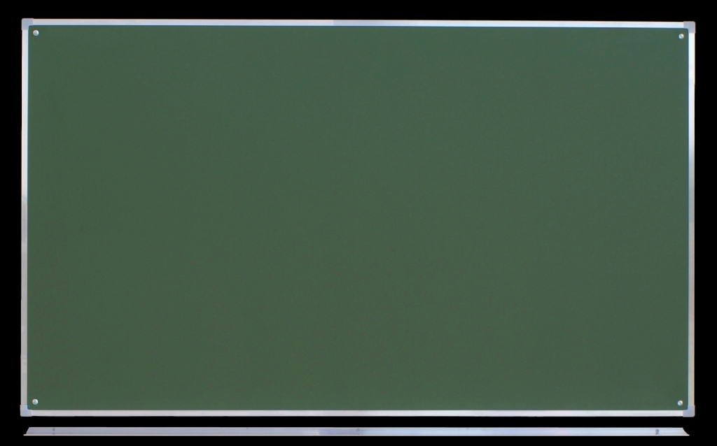 Tablica ceramiczna magnetyczna zielona typ C 1,00 m x 1,70 - widok od frontu