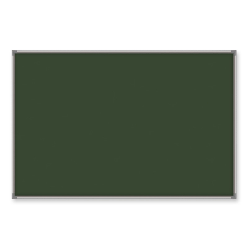 Tablica magnetyczna zielona TAZ 100x120 cm w ramie aluminiowej - widok od frontu