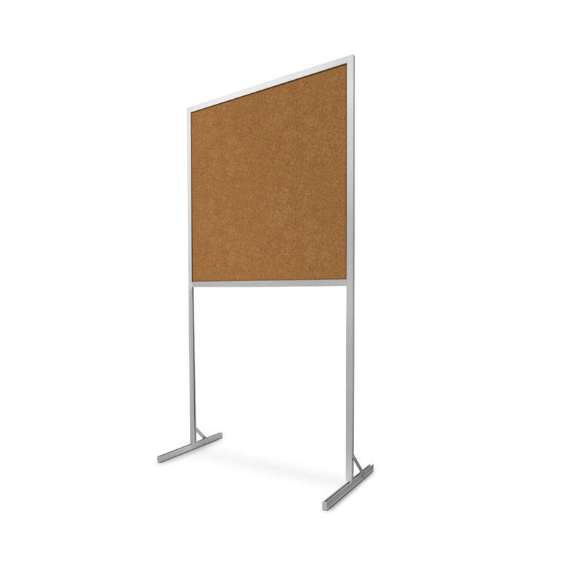 Tablica korkowa wolnostojąca Gatama TK-WL 120x100x190 cm - widok z przodu