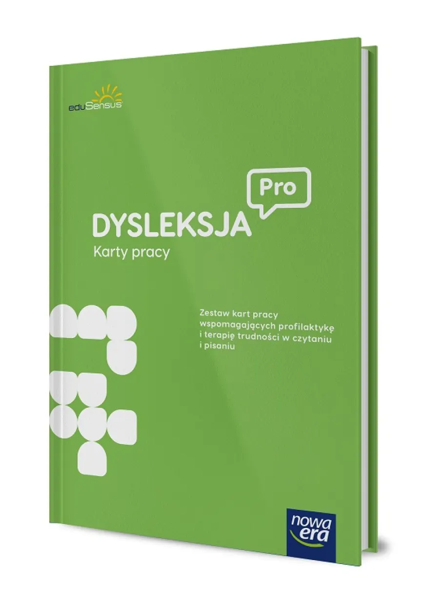 Publikacja Dysleksja PRO Karty pracy - okładka