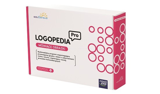 EduSensus Logopedia PRO Mówiące Obrazki 3.2 - pudełko programu