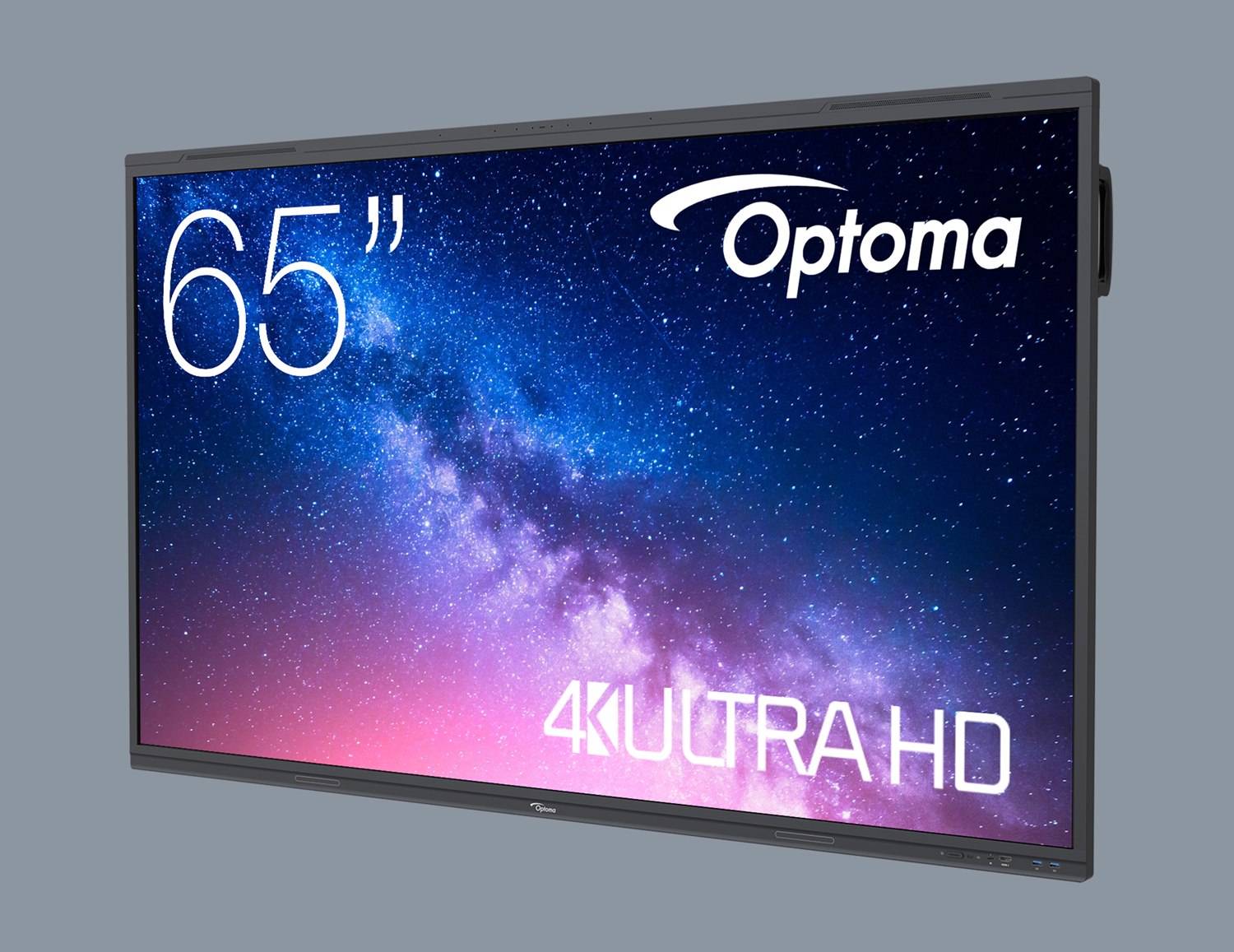 Monitor Interaktywny Optoma 5653RK 65 cali z certyfikatem Google - EDLA - widok produktu