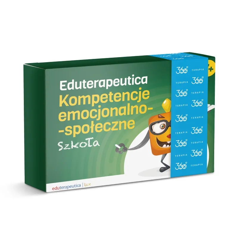 Eduterapeutica Lux Kompetencje społeczno-emocjonalne Szkoła Pakiet - widok pudełka z programem