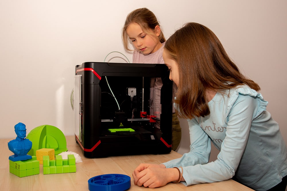 Zajęcia edukacyjne z wykorzystaniem drukarki 3D Banach School i gotowych pomocy dydaktycznych