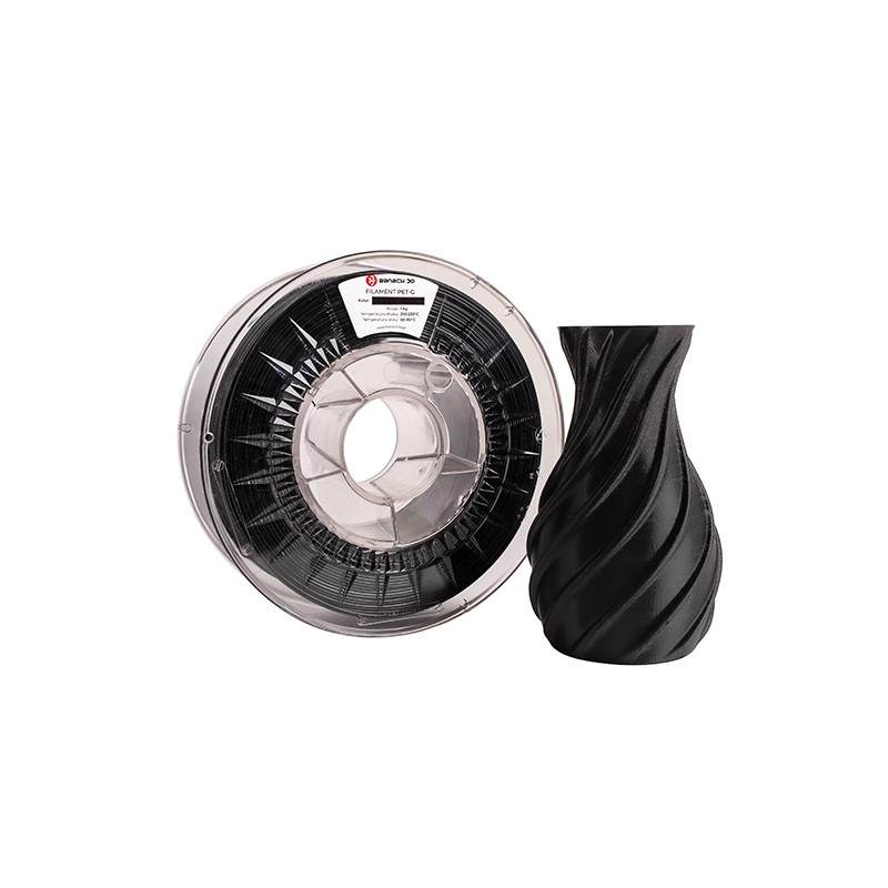 Filament Banach 3D PET-G - szpula z filamentem czarnym