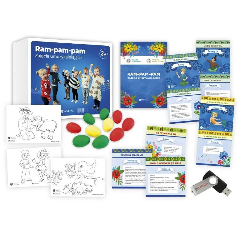 Ram-pam-pam. Zajęcia umuzykalniające - zdjęcie zestawu
