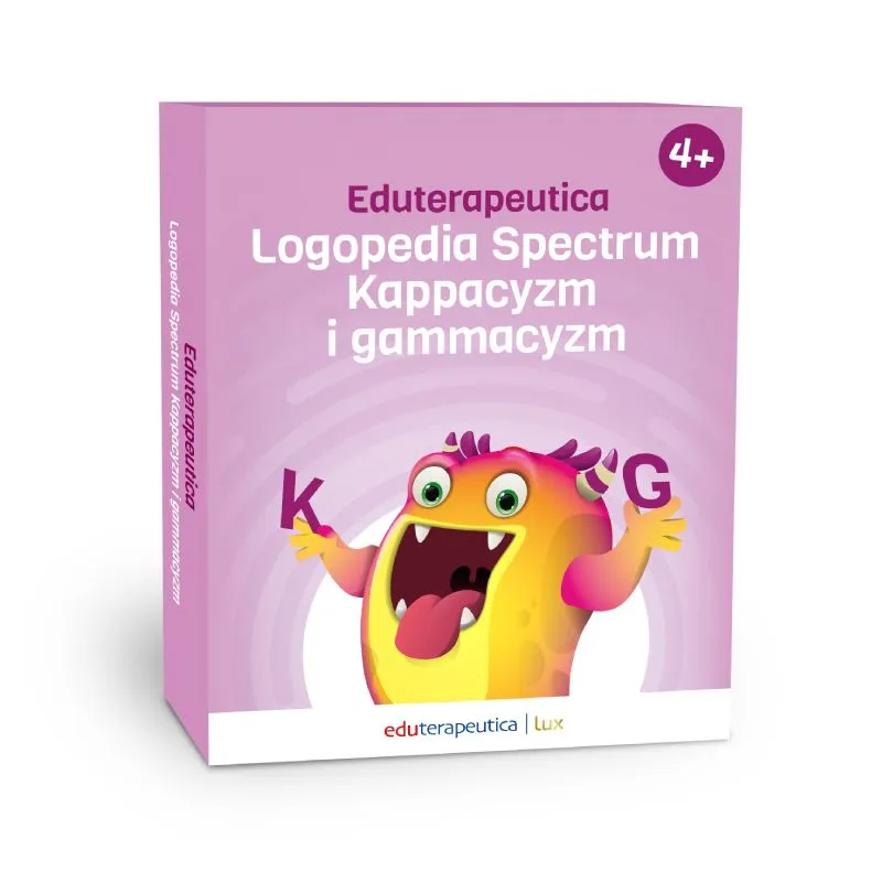 Eduterapeutica Lux Logopedia Spectrum Kappacyzm i gammacyzm - widok od frontu