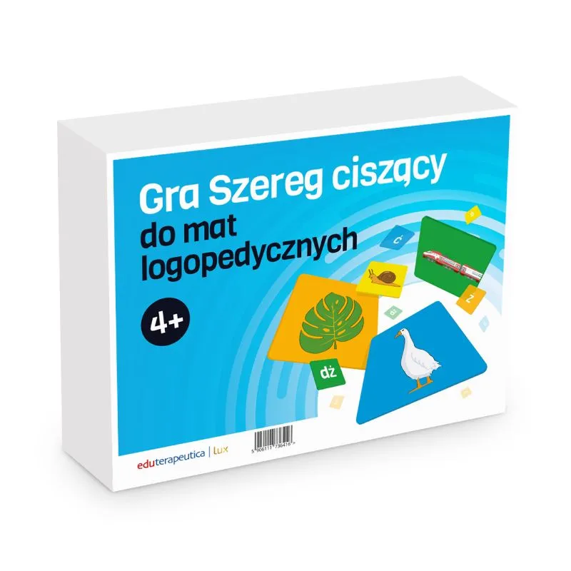 Eduterapeutica Lux Gra Szereg ciszący do mat logopedycznych - widok zestawu