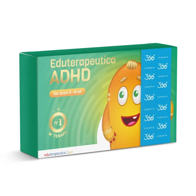 Eduterapeutica Lux ADHD + SPE 1-3 - pakiet programów multimedialnych i pomocy dydaktycznych