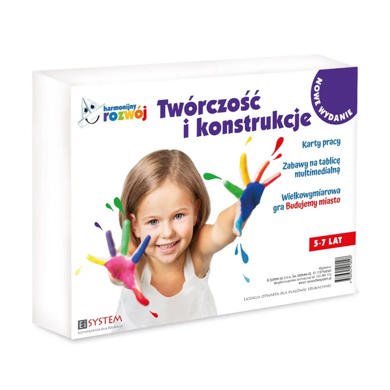Harmonijny Rozwój – Twórczość i konstrukcje - program multimedialny (wiek 5-7 lat) - widok produktu