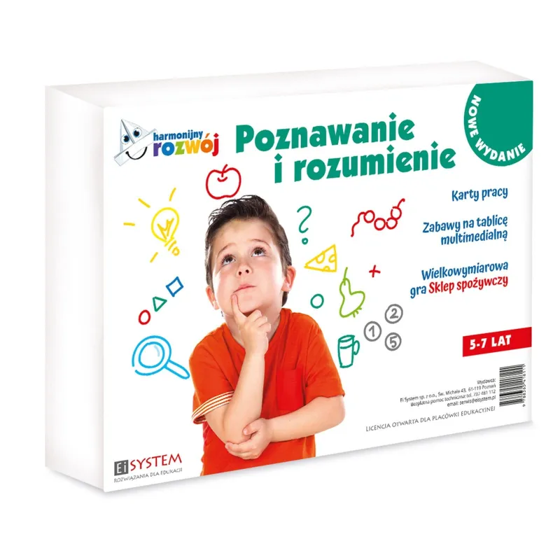 Harmonijny Rozwój – Poznawanie i rozumienie - program multimedialny (wiek 5-7 lat) - widok produktu