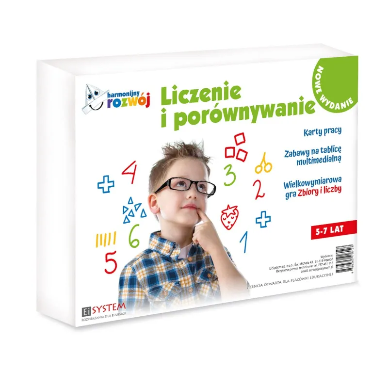Harmonijny Rozwój – Liczenie i porównywanie - program multimedialny (wiek 5-7 lat) - widok produktu