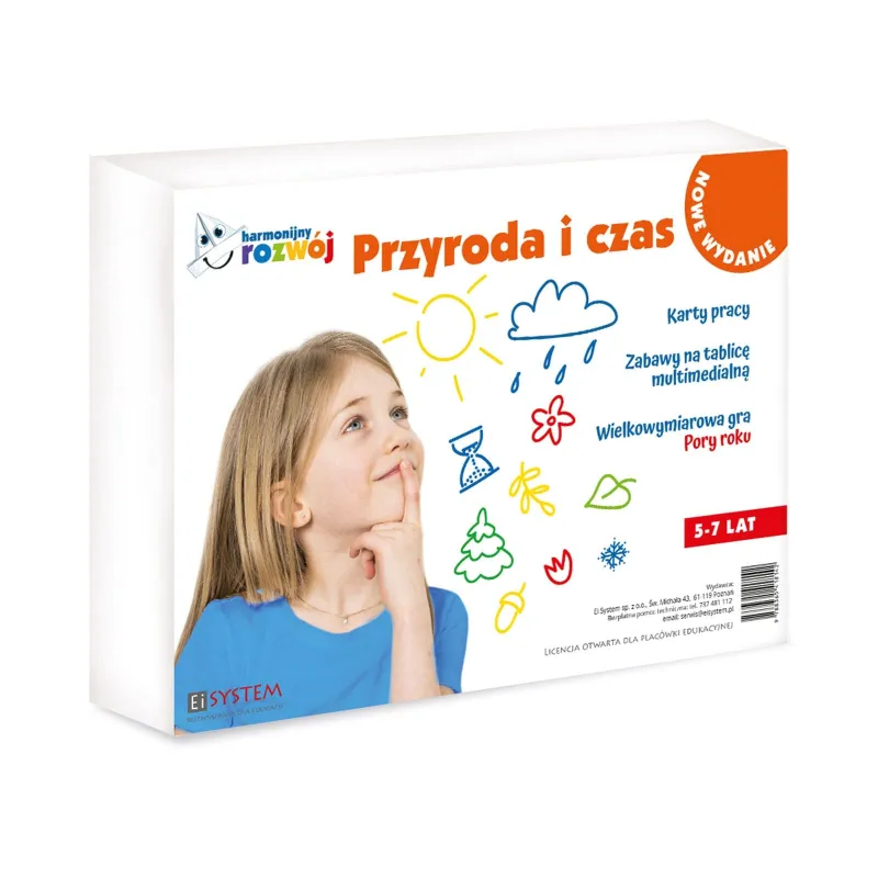 Harmonijny Rozwój – Przyroda i czas - program multimedialny (wiek 5-7 lat) - widok produktu