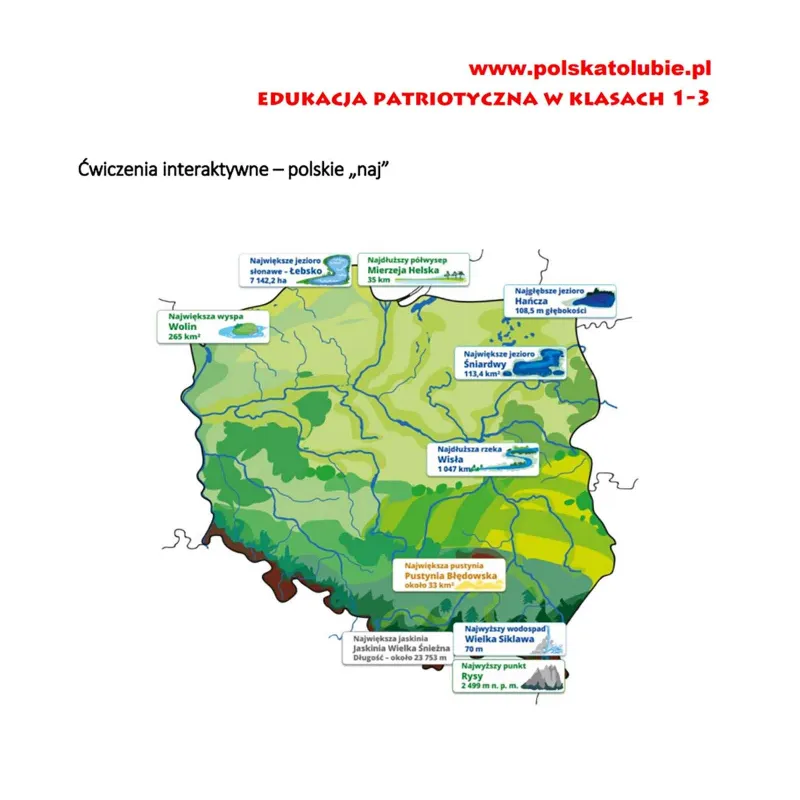 Polska! To lubię - zestaw kart pracy do ćwiczeń grafomotorycznych