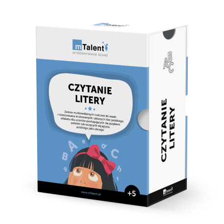 mTalent - Czytanie. Litery - program multimedialny
