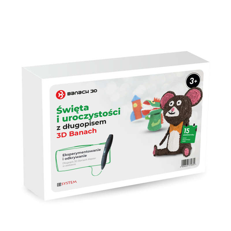 Moduł Banach- Święta i uroczystości z długopisem 3d - zdjęcie 2