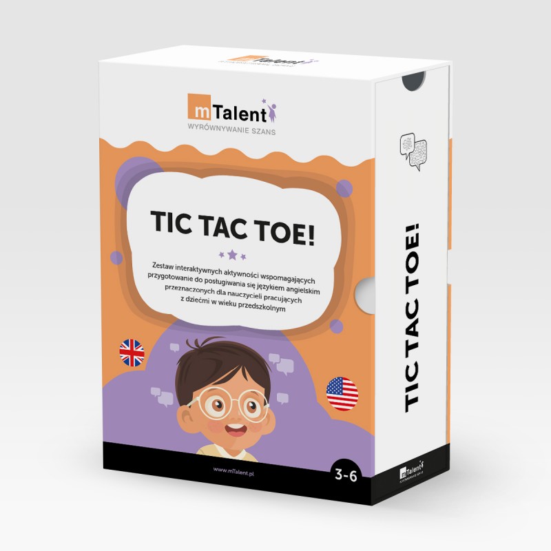 mTalent - Tic Tac Toe! - program multimedialny (wiek 3-6 lat) - zdjęcie 2