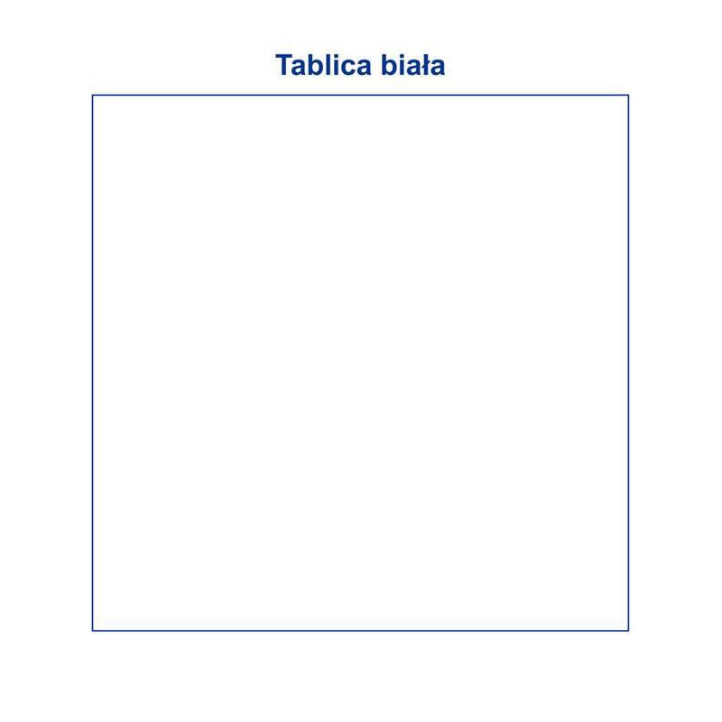 Nakładka magnetyczna TABLICA BIAŁA - zdjęcie 2