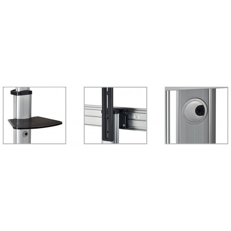Statyw Fonestar STS-4064P - schemat techniczny i wymiary