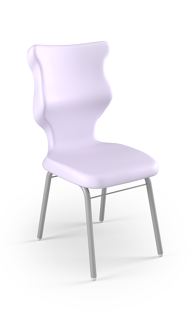 Dobre krzesło ergonomiczne Classic Entelo szkolne przedszkolne - Pastelowy fioletowy RAL 290 80 15