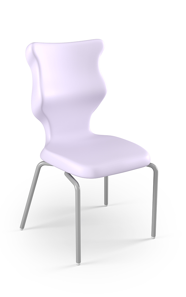Dobre krzesło ergonomiczne Spider Entelo szkolne przedszkolne - Pastelowy fioletowy RAL 290 80 15
