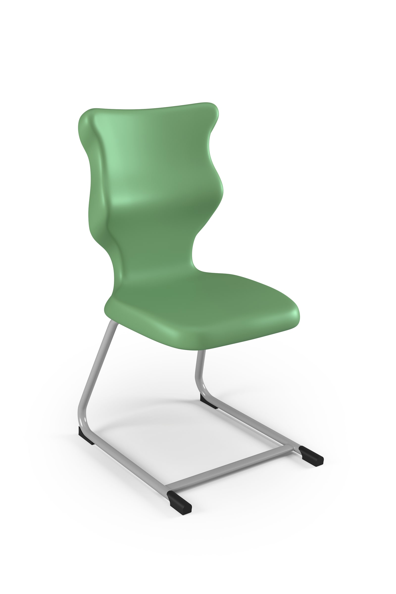 Dobre krzesło ergonomiczne C-Line Entelo szkolne przedszkolne - Pastelowy zielony RAL 150 60 20
