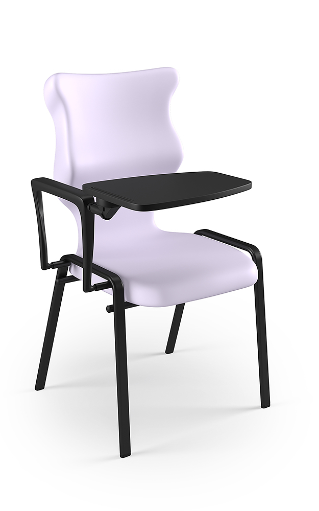 Dobre krzesło ergonomiczne Student Plus Entelo szkolne - Pastelowy fioletowy RAL 290 80 15