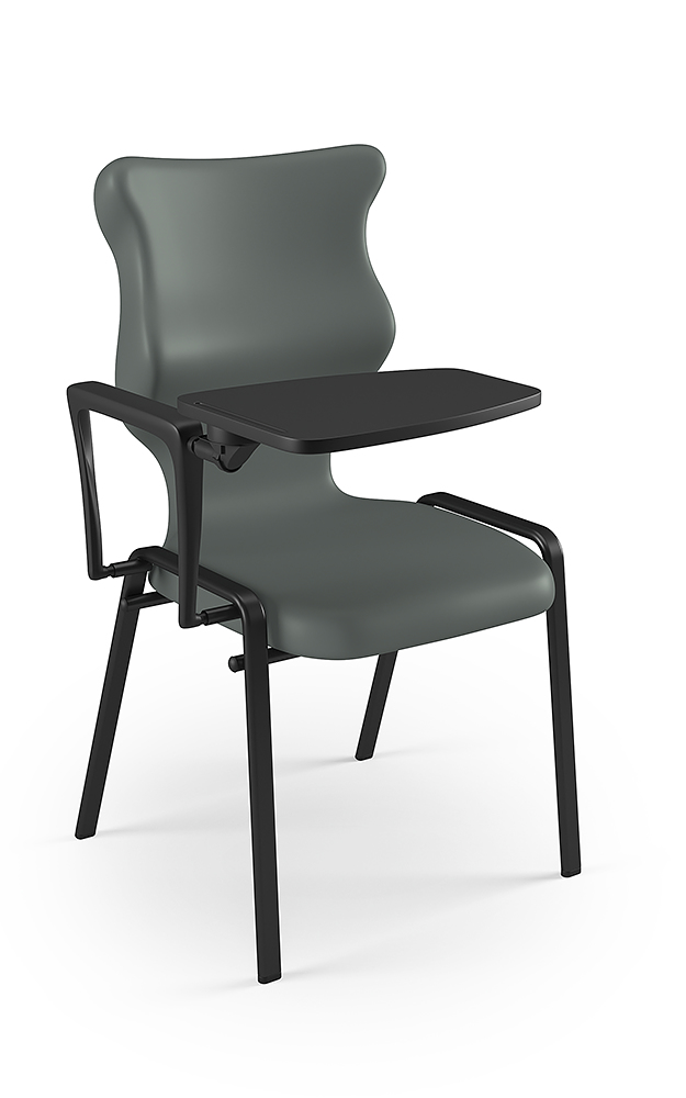 Dobre krzesło ergonomiczne Student Plus Entelo szkolne - Szary RAL 7031